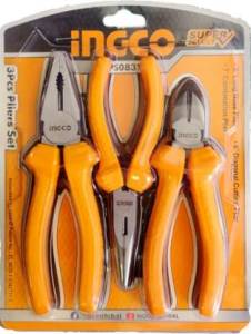 INGCO 3pcs Plier Set – HKPS08311