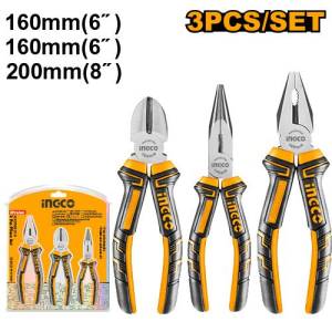 Ingco HKHLPS2832 3 Pcs High Leverage Pliers Set