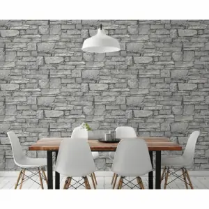 Transform Your Space with Imported Modern 3D Stone Finish Wallpaper – Customizable Elegance for Home, Hotel, and Office Decor
