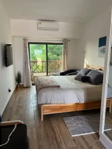 Seaside Bliss Awaits: Entire Serviced Apartment at 1st Avenue Mombasa, Kenya - Perfect for 2 Guests, 1 Bedroom, 1 Bed, 1 Bath, and a Fully Equipped Kitchen!