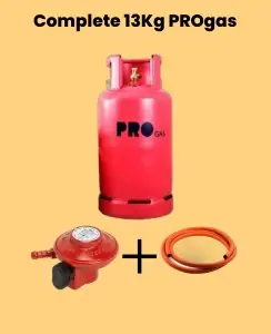 Pro Gas 13kg with Regulator & Tube - Order Now for Free Delivery in Miritini