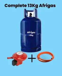 Afrigas 13kg Full Set with Regulator & Pipe | Free Delivery in Miritini