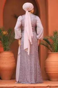 Modest Lila Bridal Dress - Elegance for the Modern Muslim Bride