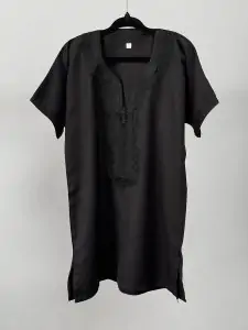 Black - Boys Luxe Kandora