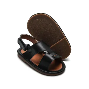 Soft Leather Newborn Baby Sandals - Perfect for Pre-Walker Boys